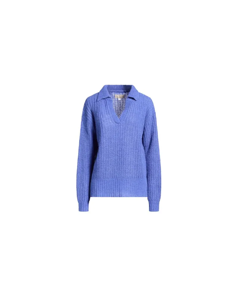 120% Lino STRICKWAREN - Pulloverauf YOOX.COM Blau