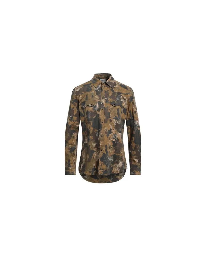 BERNA TOPS - Hemdenauf YOOX.COM Militärgrün