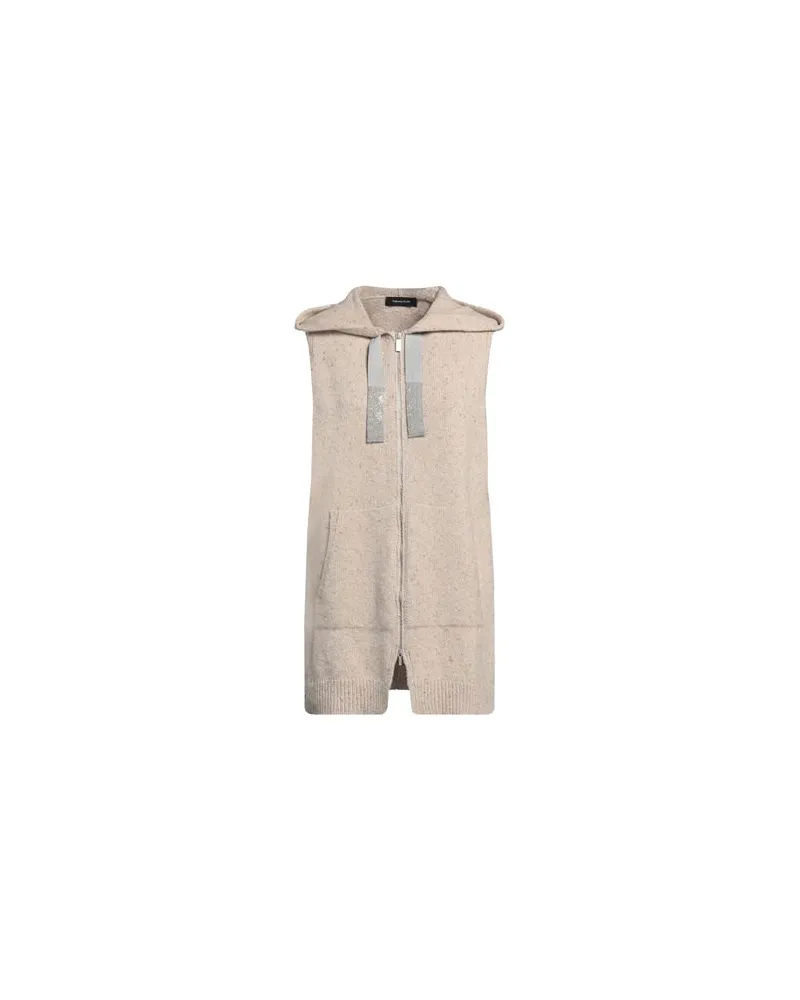 Fabiana Filippi STRICKWAREN - Strickjackenauf YOOX.COM Sand