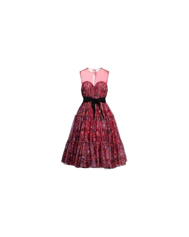 Philosophy Di Lorenzo Serafini KLEIDER - Midi-Kleiderauf YOOX.COM Rot