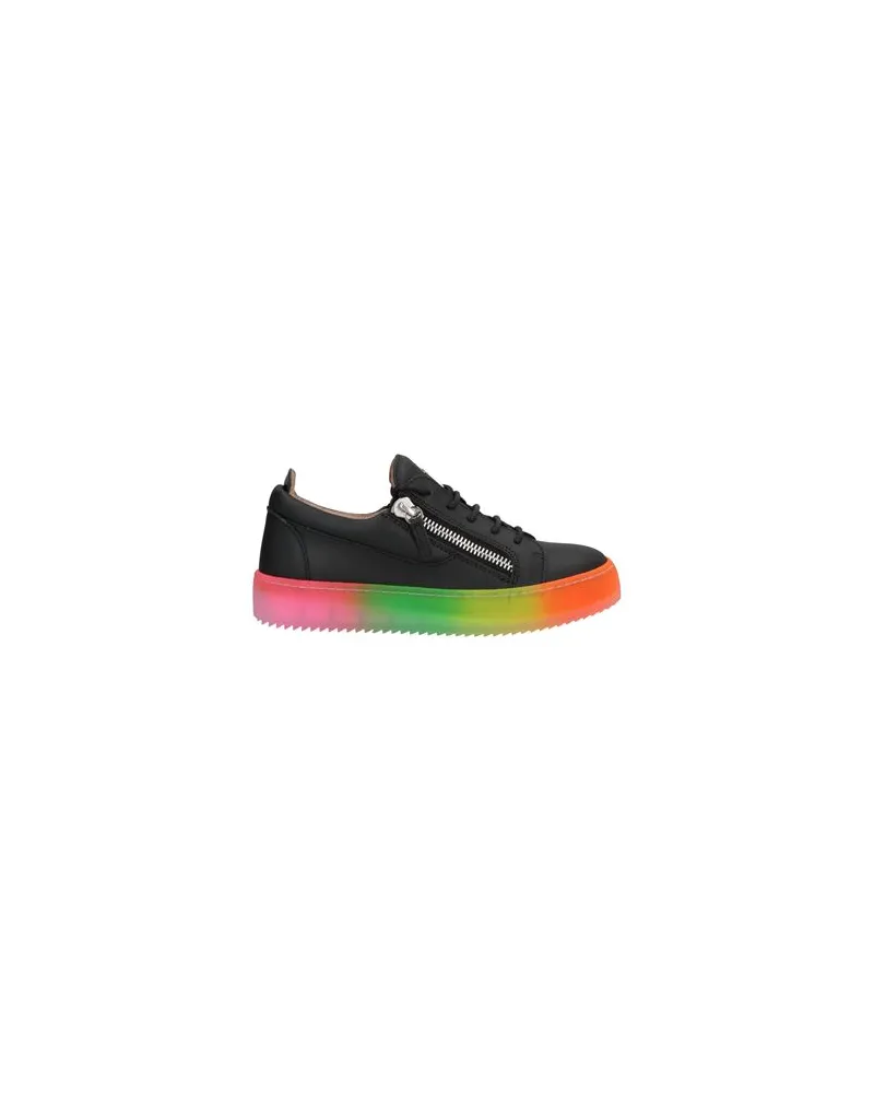 Giuseppe Zanotti SCHUHE - Sneakersauf YOOX.COM Schwarz