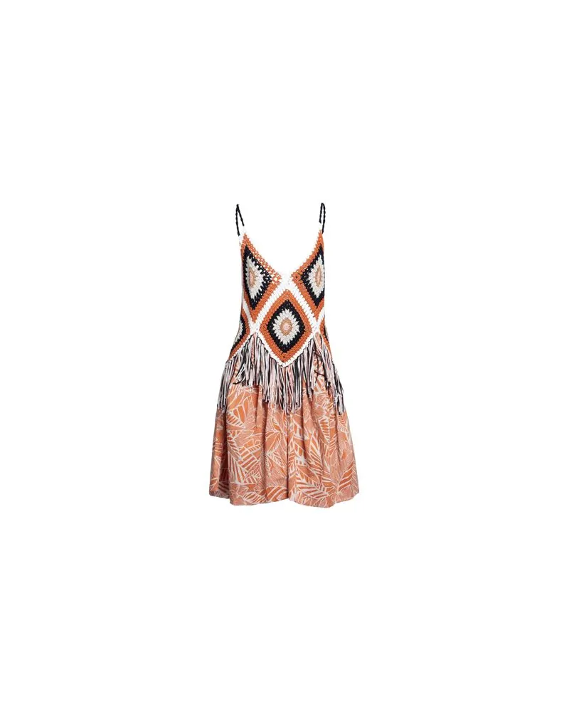 Actitude by Twinset KLEIDER - Mini-Kleiderauf YOOX.COM Orange