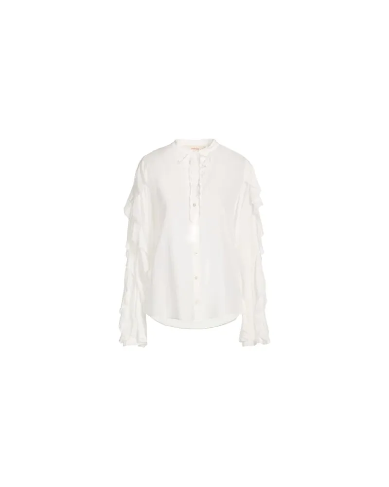 Jucca TOPS - Hemdenauf YOOX.COM Weiß