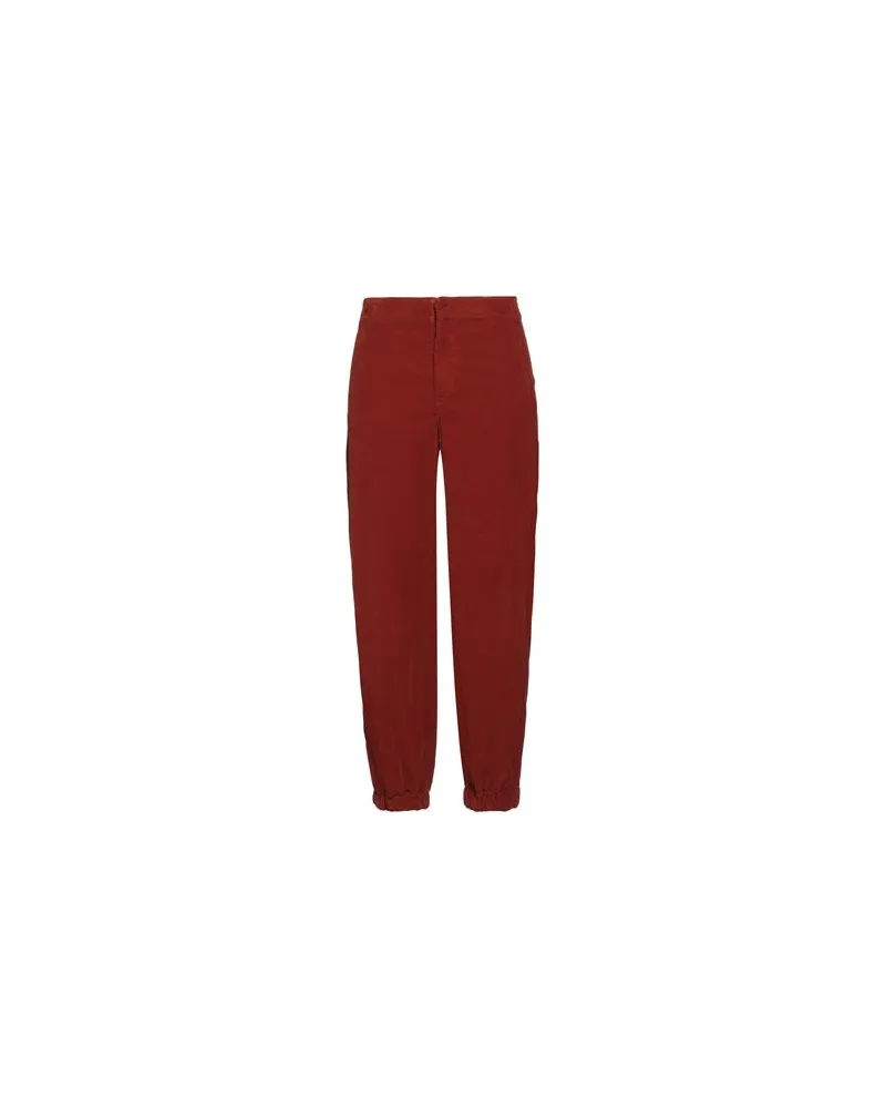 Dondup HOSEN & RÖCKE - Hosenauf YOOX.COM Ziegelrot