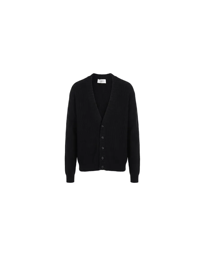 Laneus STRICKWAREN - Strickjackenauf YOOX.COM Schwarz