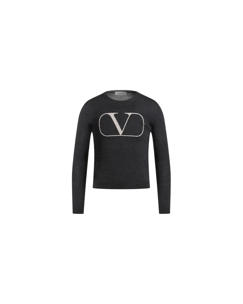 Valentino Garavani STRICKWAREN - Pulloverauf YOOX.COM Grau