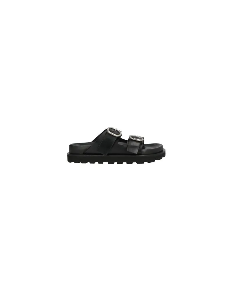 Jil Sander SCHUHE - Sandalenauf YOOX.COM Schwarz