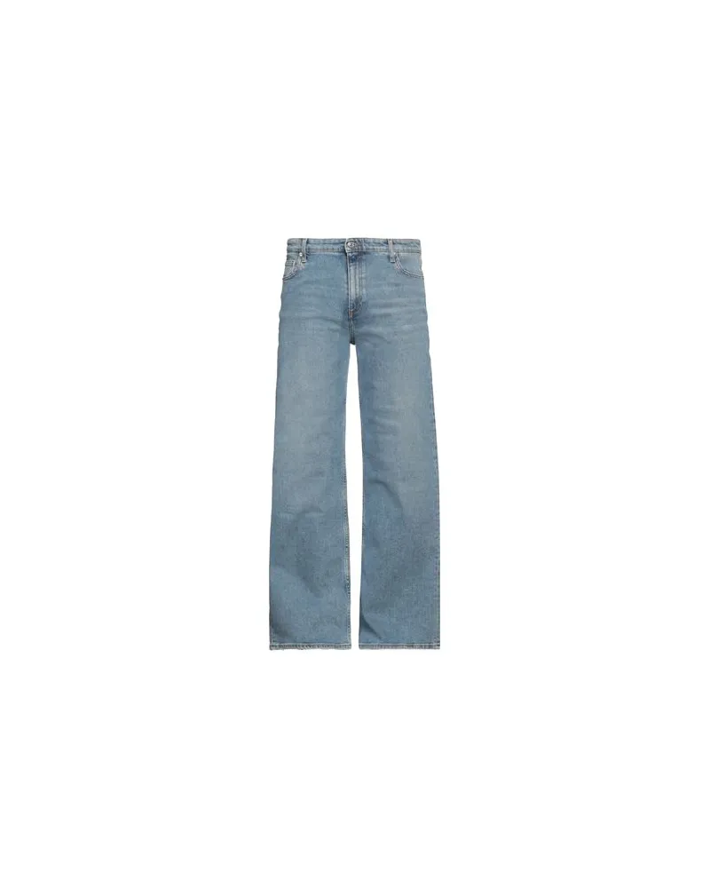 Roy Roger's HOSEN & RÖCKE - Jeanshosenauf YOOX.COM Blau