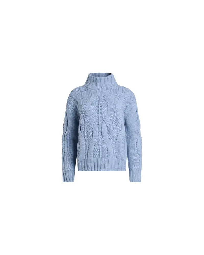 ARAGONA STRICKWAREN - Rollkragenpulloverauf YOOX.COM Hellblau
