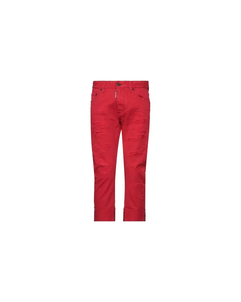 Dsquared2 HOSEN & RÖCKE - Jeanshosenauf YOOX.COM Rot