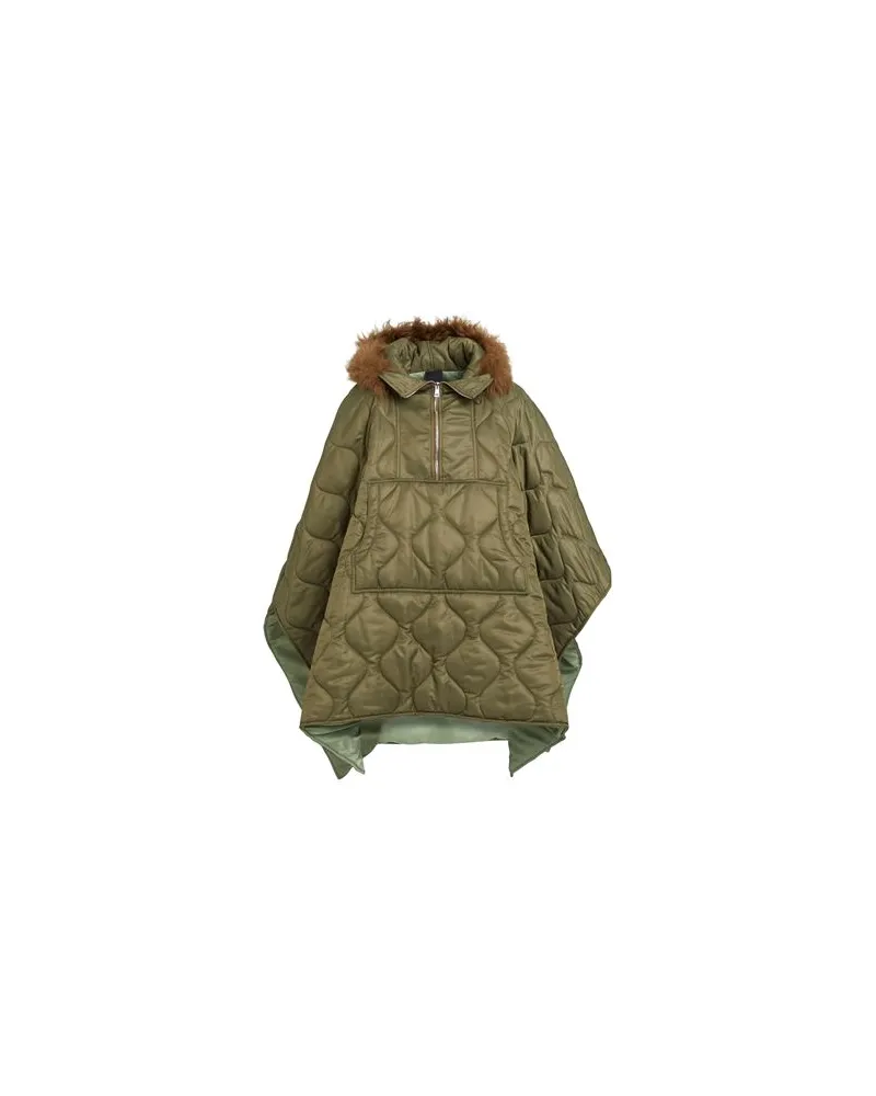 BLANCHA JACKEN & MÄNTEL - Capesauf YOOX.COM Militärgrün