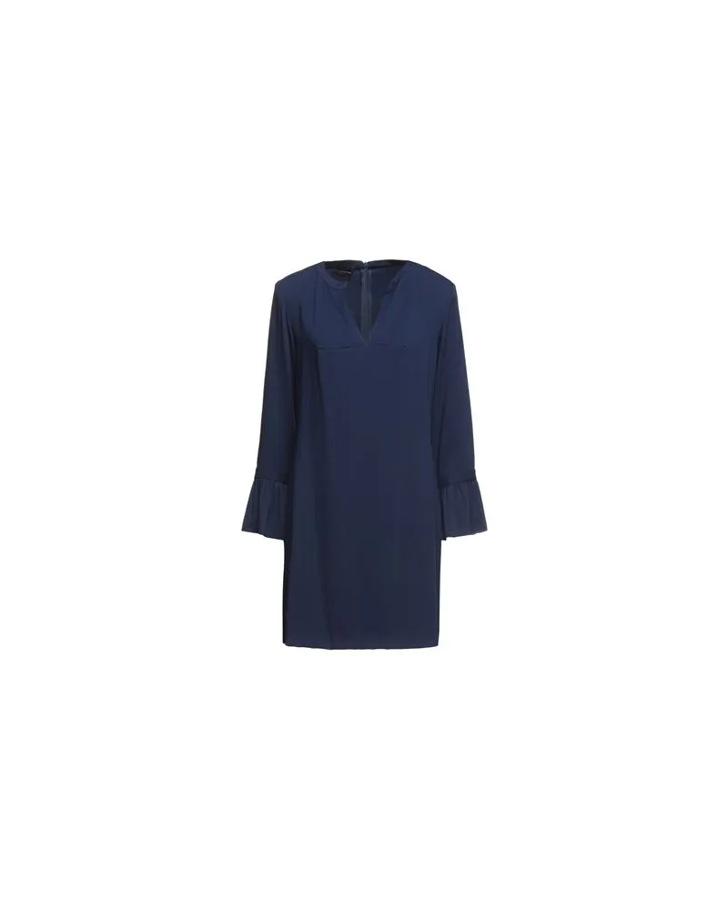 Atos Lombardini KLEIDER - Mini-Kleiderauf YOOX.COM Nachtblau