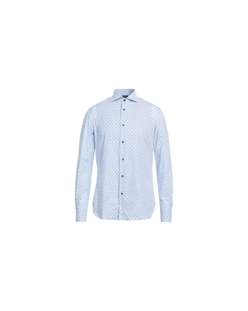 Emporio Armani TOPS - Hemdenauf YOOX.COM Hellblau