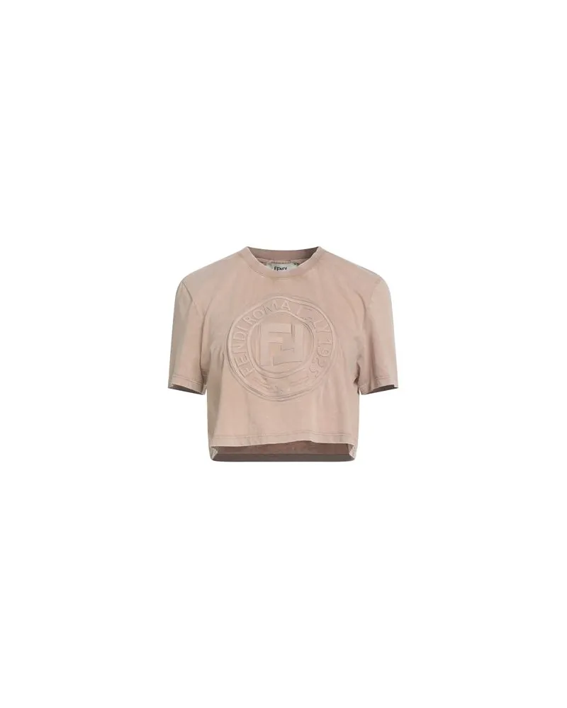 Fendi TOPS - T-shirtsauf YOOX.COM Sand