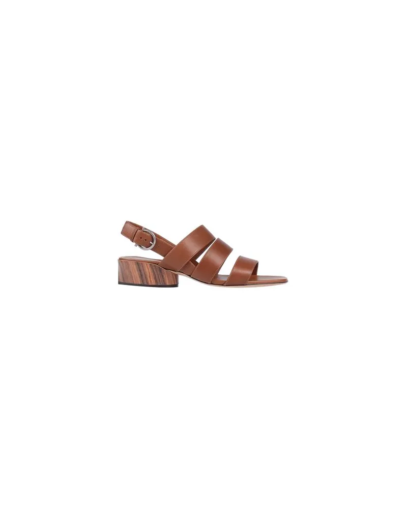 Ferragamo SCHUHE - Sandalenauf YOOX.COM Braun
