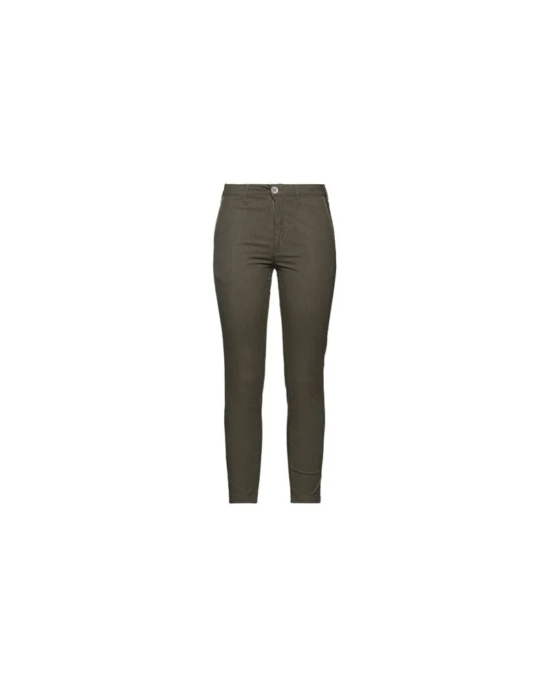 BARBA HOSEN & RÖCKE - Hosenauf YOOX.COM Militärgrün