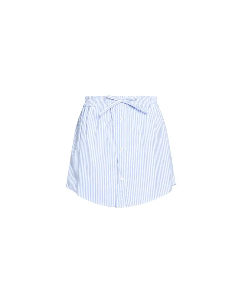 Moschino HOSEN & RÖCKE - Midi-Röckeauf YOOX.COM Hellblau