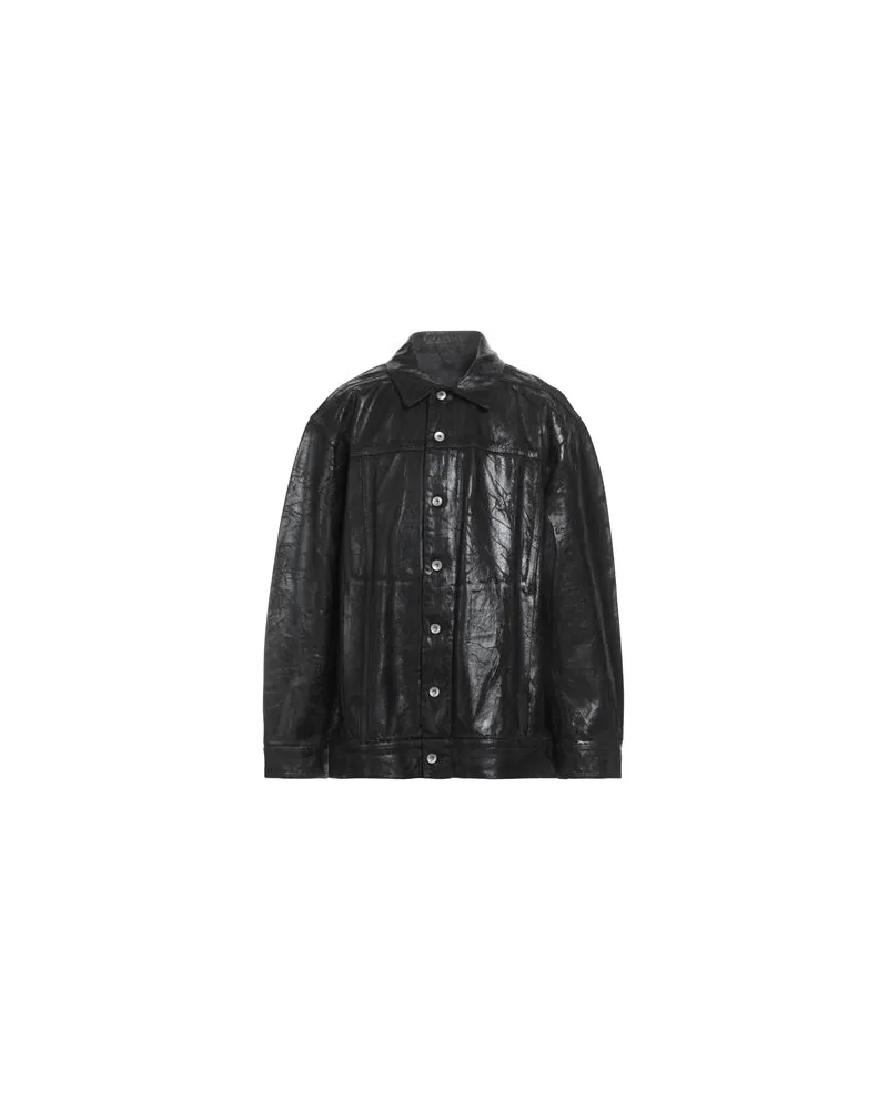 DRKSHDW by Rick Owens JACKEN & MÄNTEL - Jeansjacken/Mäntelauf YOOX.COM Schwarz