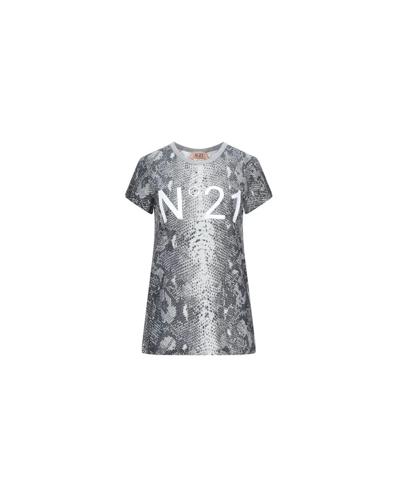 N° 21 TOPS - T-shirtsauf YOOX.COM Hellgrau