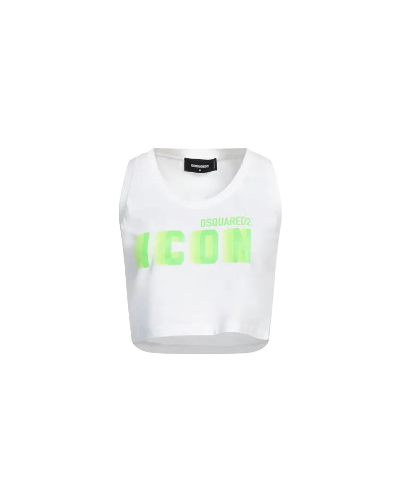 Dsquared2 TOPS - T-shirtsauf YOOX.COM Weiß