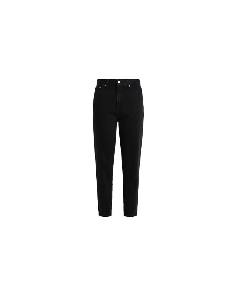 Calvin Klein MOM JEANS  - HOSEN & RÖCKE - Jeanshosenauf YOOX.COM Schwarz