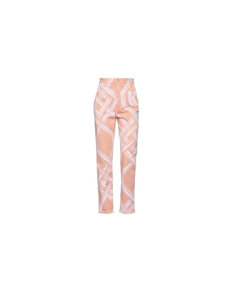 KOCHÉ HOSEN & RÖCKE - Jeanshosenauf YOOX.COM Hellrosa