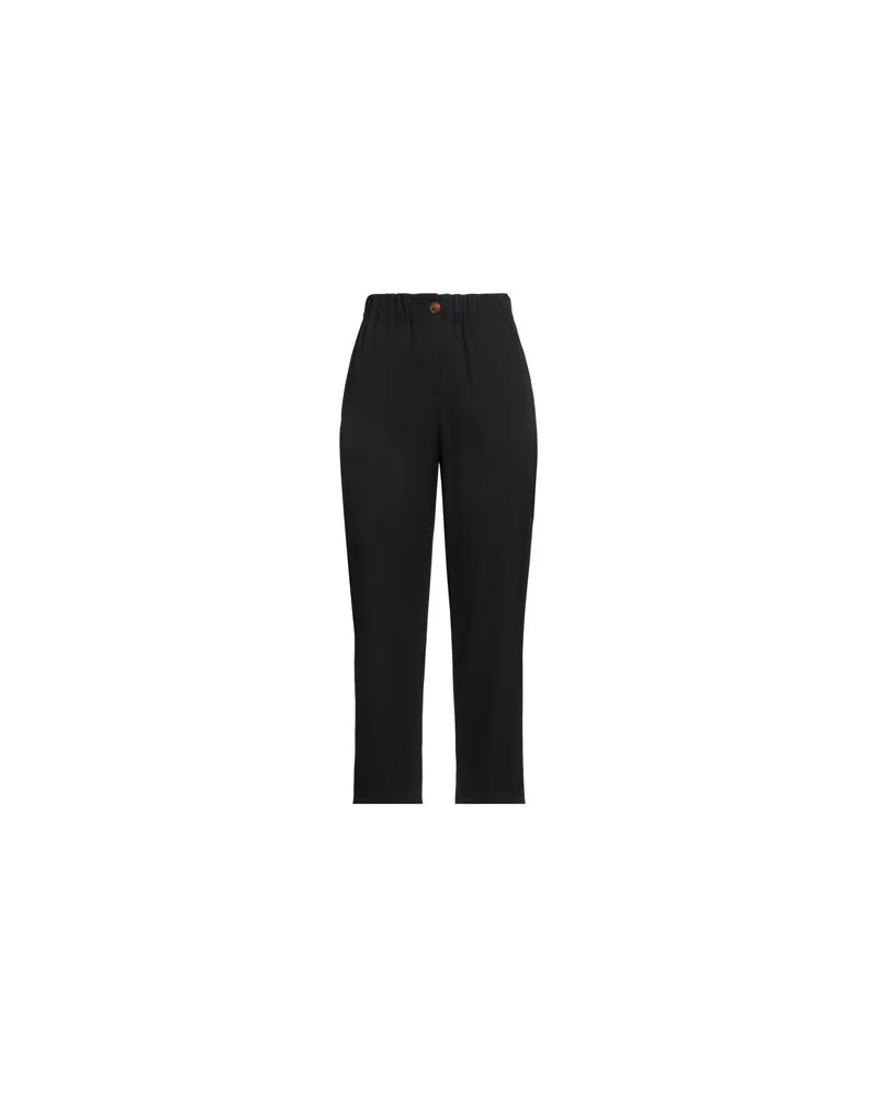 ALYSI CRÈME - HOSEN & RÖCKE - Hosenauf YOOX.COM Schwarz