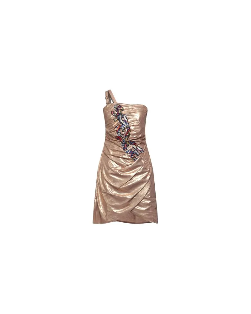 Custo Barcelona KLEIDER - Mini-Kleiderauf YOOX.COM Gold