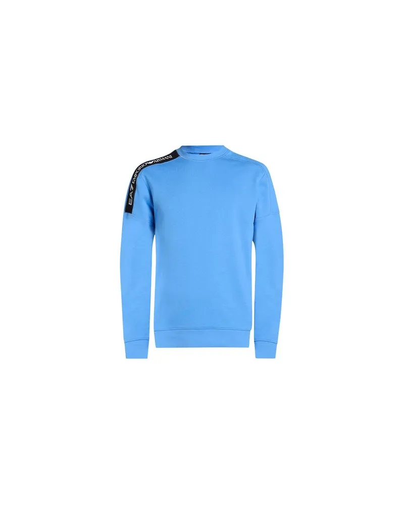 EA7 TOPS - Sweatshirtsauf YOOX.COM Hellblau