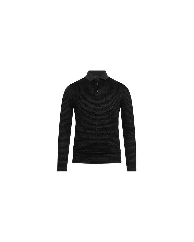 Emporio Armani TOPS - Poloshirtsauf YOOX.COM Schwarz