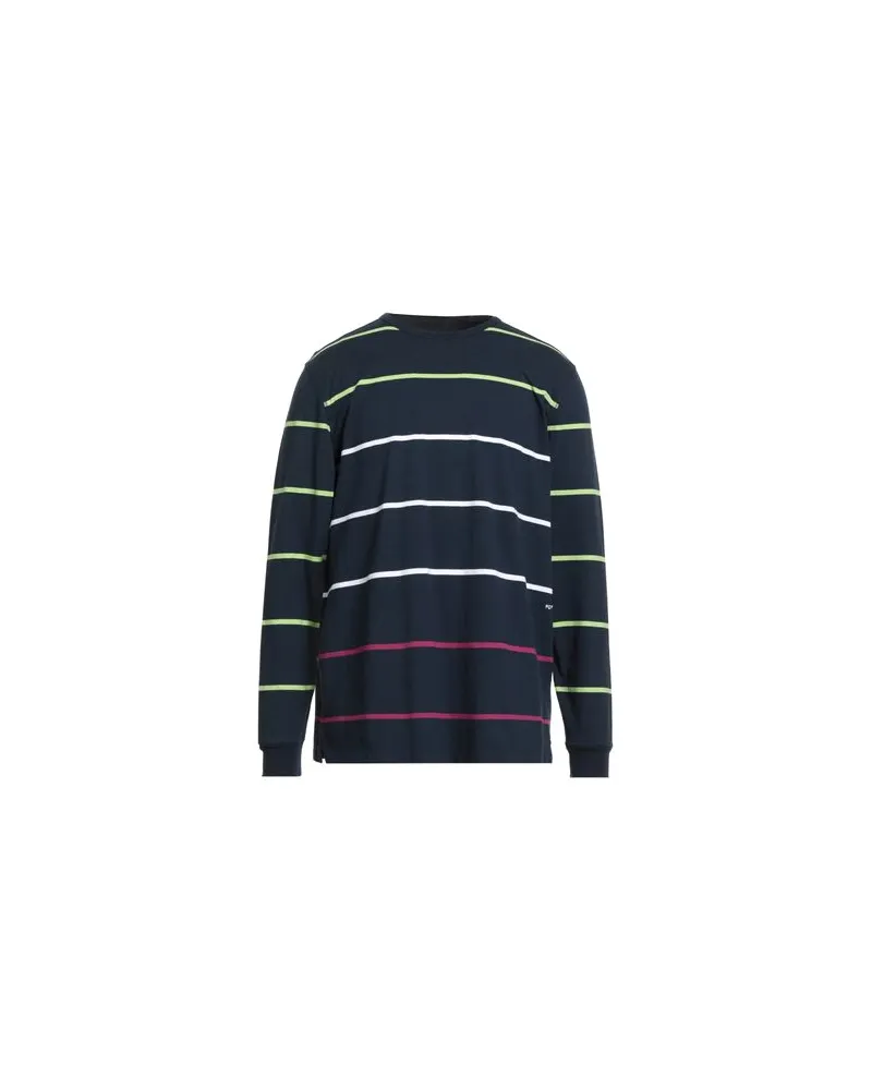 Pop Trading Company TOPS - T-shirtsauf YOOX.COM Marineblau