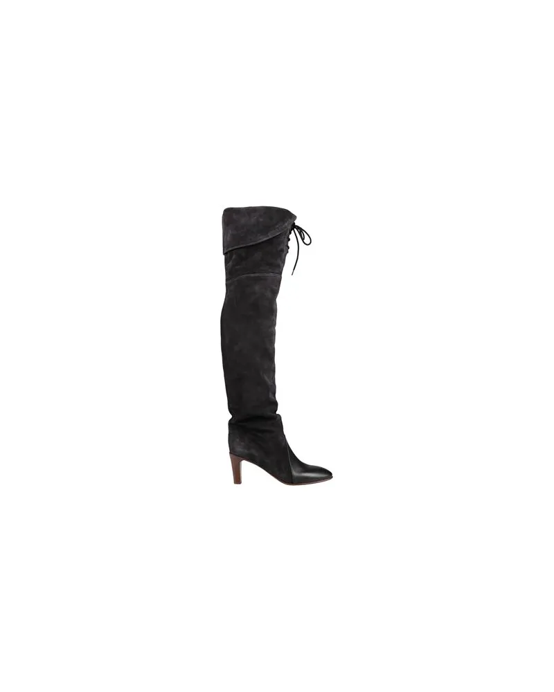 Chloé SCHUHE - Stiefelauf YOOX.COM Schwarz