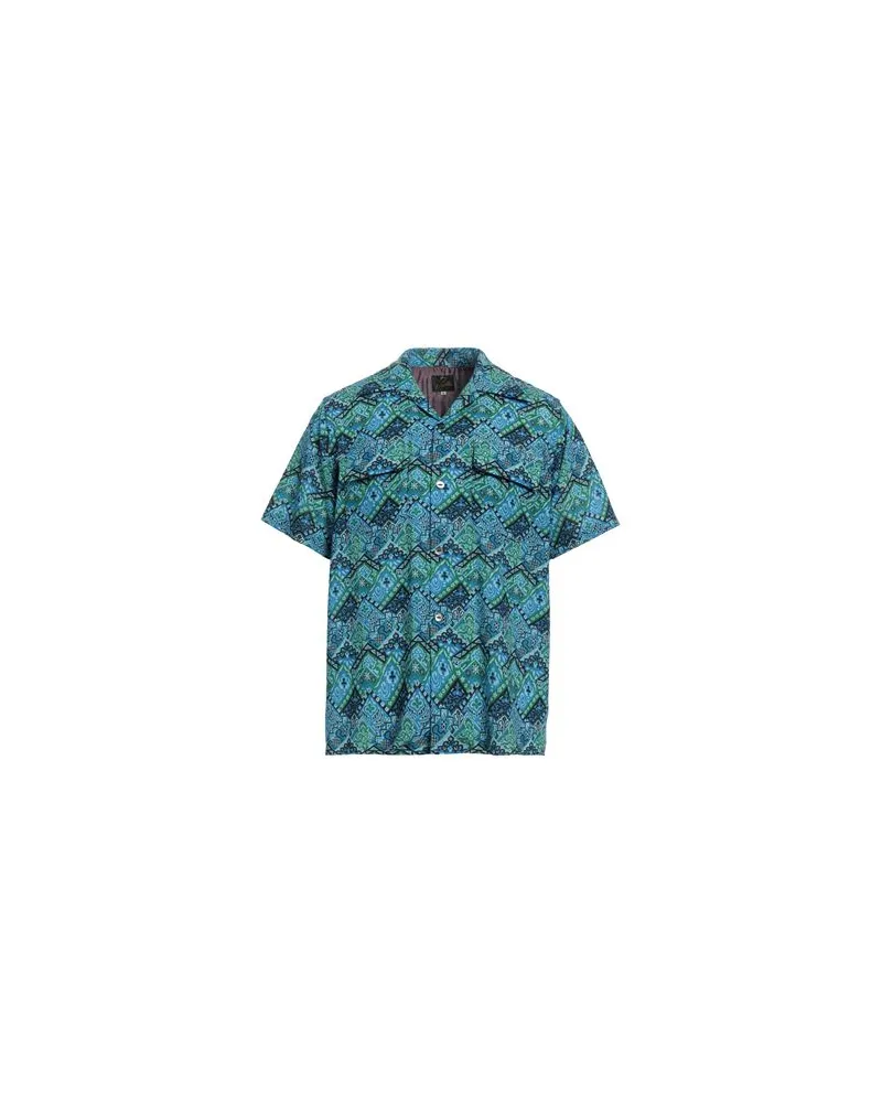 NEEDLES TOPS - Hemdenauf YOOX.COM Azurblau