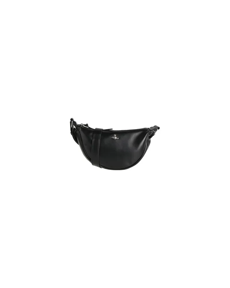 Vivienne Westwood LACEY CROSSBODY BAG - TASCHEN - Umhängetascheauf YOOX.COM Schwarz