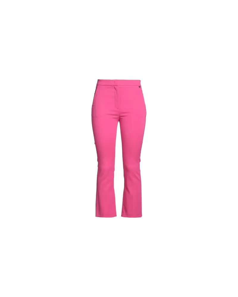 Liu Jo BETTER - HOSEN & RÖCKE - Hosenauf YOOX.COM Fuchsia