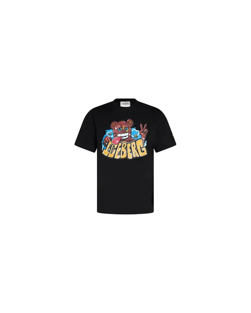 Iceberg TOPS - T-shirtsauf YOOX.COM Schwarz