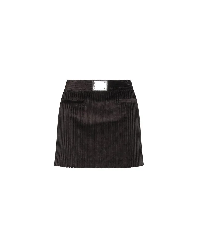 Dolce & Gabbana HOSEN & RÖCKE - Miniröckeauf YOOX.COM Dunkelbraun