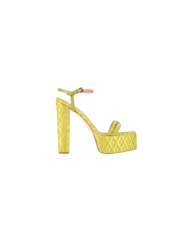 Elisabetta Franchi SCHUHE - Sandalenauf YOOX.COM Limettengrün