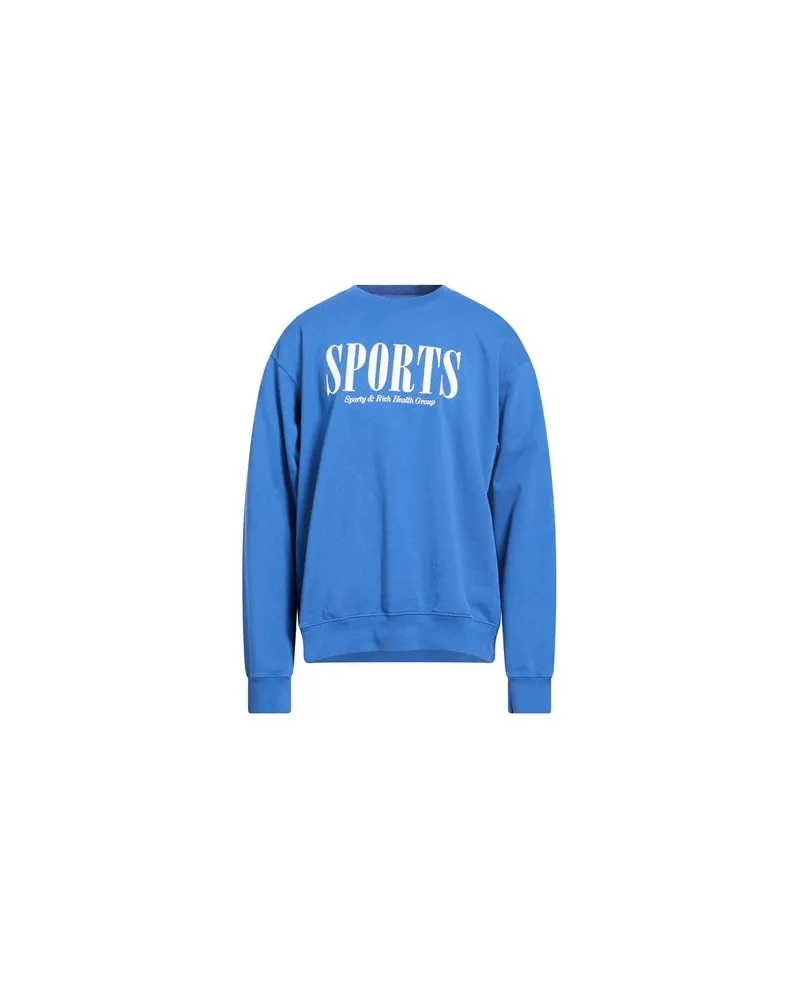 SPORTY & RICH TOPS - Sweatshirtsauf YOOX.COM Azurblau