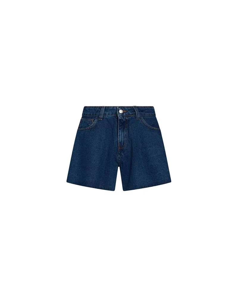 HAVEONE HOSEN & RÖCKE - Jeansshortsauf YOOX.COM Blau
