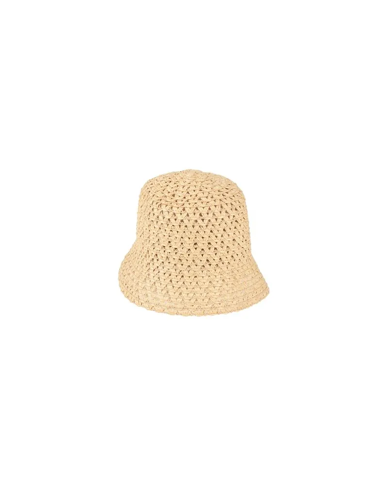 Luisa Spagnoli ACCESSOIRES - Mützen & Hüteauf YOOX.COM Beige