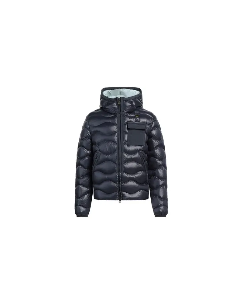 Blauer JACKEN & MÄNTEL - Pufferjacken & Daunenjackenauf YOOX.COM Nachtblau