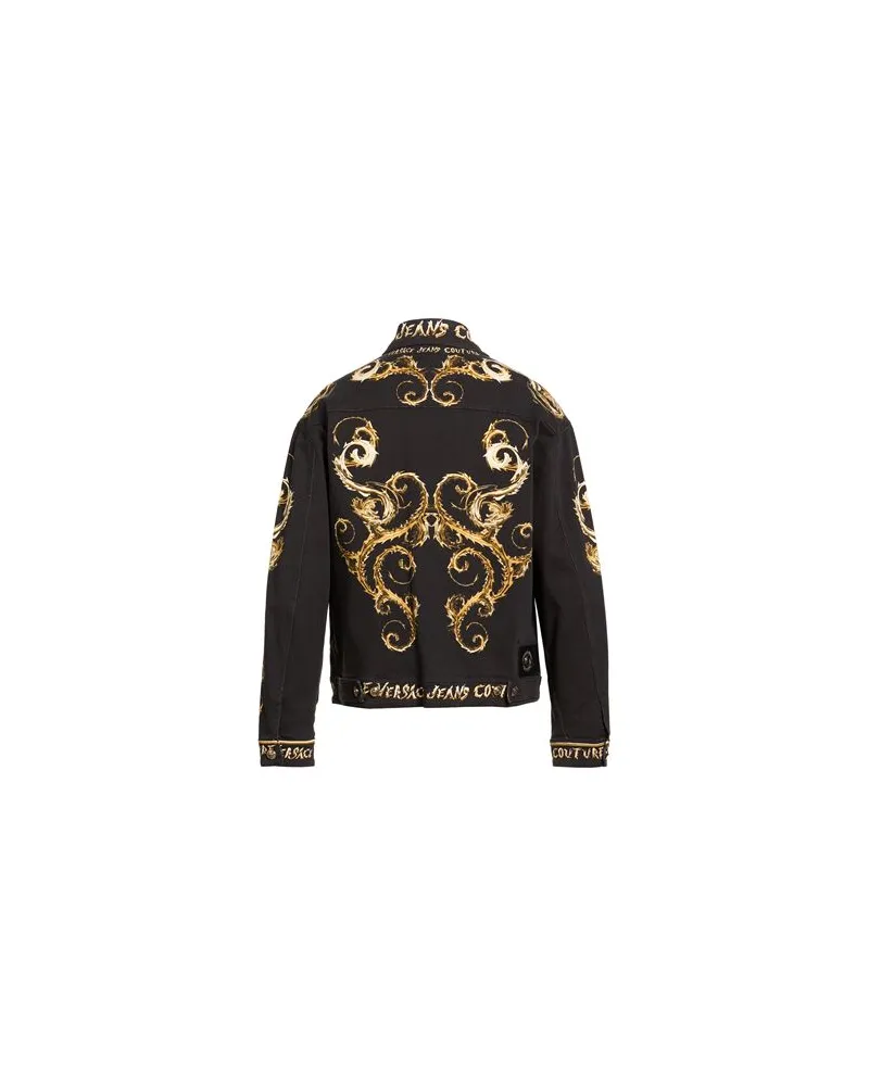 Versace Jeans JACKEN & MÄNTEL - Jeansjacken/Mäntelauf YOOX.COM Schwarz