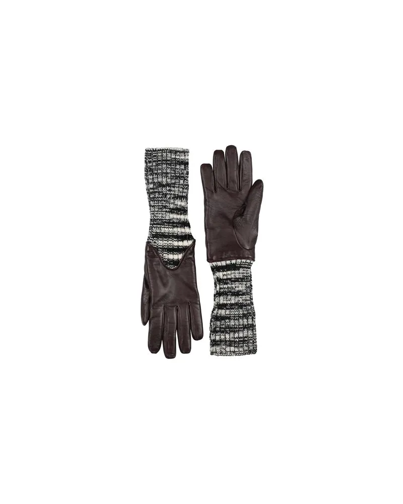 Missoni ACCESSOIRES - Handschuheauf YOOX.COM Schokobraun