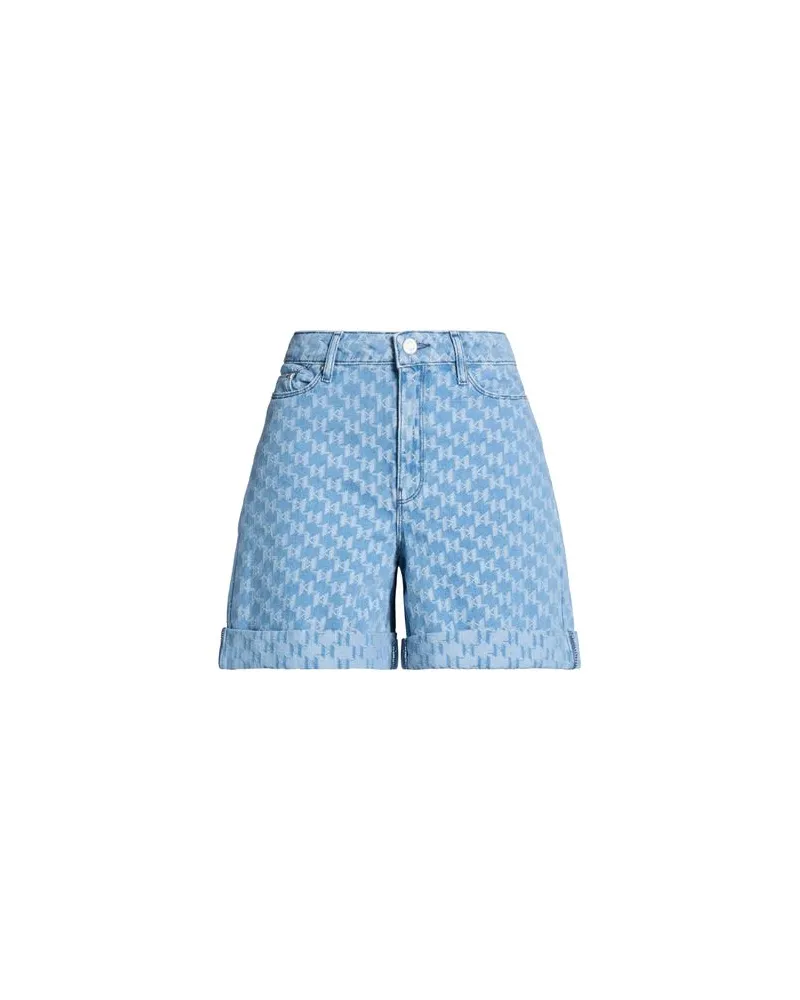Karl Lagerfeld HOSEN & RÖCKE - Jeansshortsauf YOOX.COM Blau