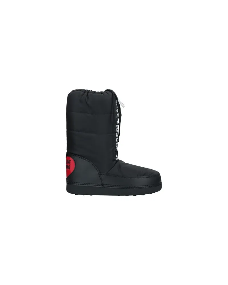 Moschino SCHUHE - Stiefelauf YOOX.COM Schwarz