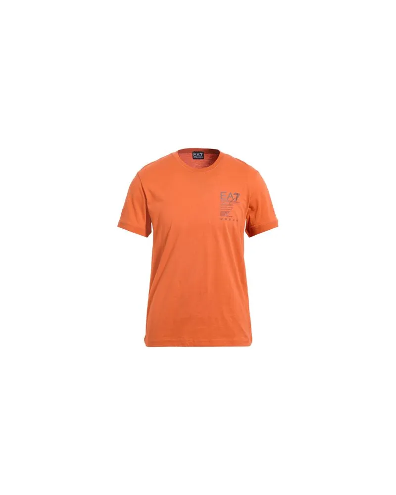 EA7 TOPS - T-shirtsauf YOOX.COM Orange