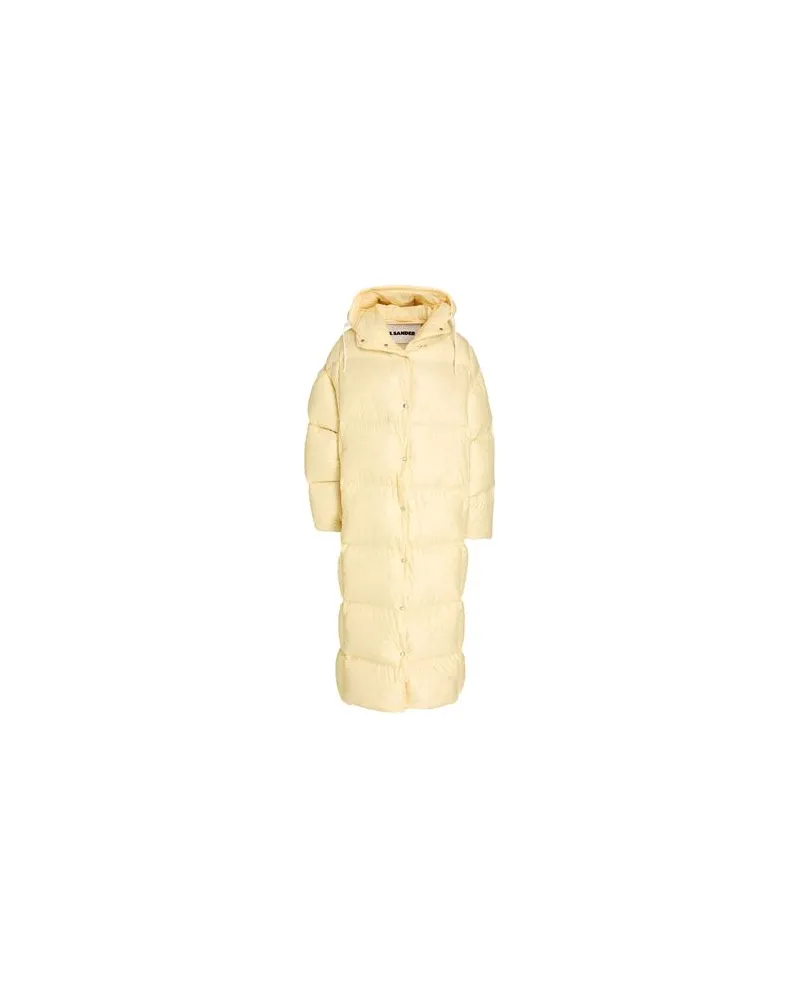 Jil Sander JACKEN & MÄNTEL - Pufferjacken & Daunenjackenauf YOOX.COM Pastellgelb