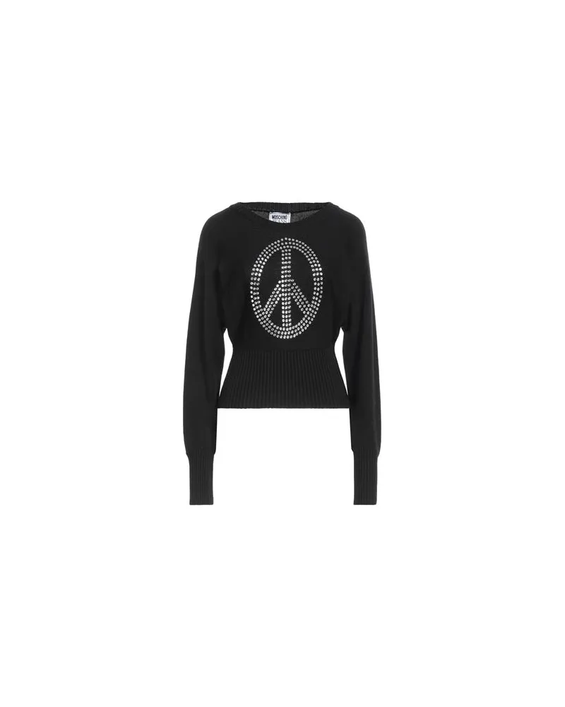 Moschino STRICKWAREN - Pulloverauf YOOX.COM Schwarz