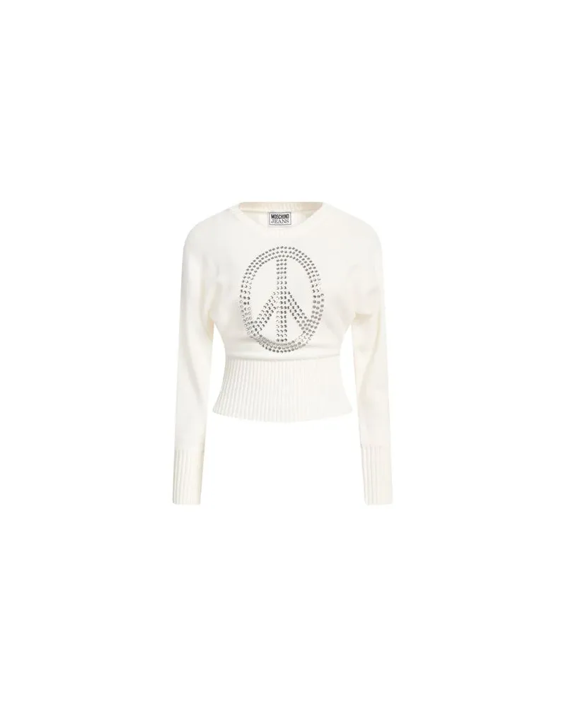 Moschino STRICKWAREN - Pulloverauf YOOX.COM Elfenbein